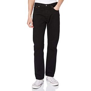 Levi's Levis® 501® Jeans – normal rak passform – stonewash – onepiece – marlon Wash – svart med Urban Classics bälte, storlek: W, Stonewashed svart, 30W / 34L Levi's Levis® 501® Jeans – normal rak passform – stonewash – onepiece – marlon Wash – svart med Urban Classics bälte, storlek: W, Stonewashed svart, 30W / 34L