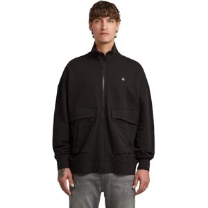 G-STAR 8719965012981 Rovic Full Zip Loose Sw, Svart (Dk Black D27078-e209-6484), L G-STAR 8719965012981 Rovic Full Zip Loose Sw, Svart (Dk Black D27078-e209-6484), L