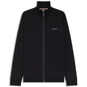 Boss Loungewear_jacka för män, Svart 004, M Boss Loungewear_jacka för män, Svart 004, M