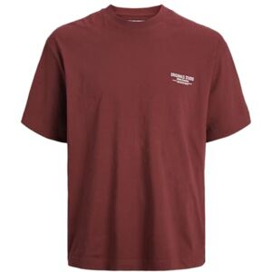 JACK & JONES Jorcambridge emblem Back Tee Ss Cn, Tibetansk röd, XXL JACK & JONES Jorcambridge emblem Back Tee Ss Cn, Tibetansk röd, XXL