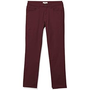 Amazon Essentials herr Skinny-Fit 5-fickors komfort stretch chinos byxa (tidigare Goodthreads), vinröd, 42 B x 36 L Amazon Essentials herr Skinny-Fit 5-fickors komfort stretch chinos byxa (tidigare Goodthreads), vinröd, 42 B x 36 L