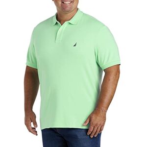 Nautica Klassisk passform kortärmad enfärgad mjuk bomull pikétröja, Askgrön, L Lång Nautica Klassisk passform kortärmad enfärgad mjuk bomull pikétröja, Askgrön, L Lång