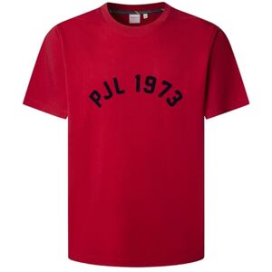 Pepe Jeans herr Maverick T-Shirt, röd (Rugby Red), L, Röd (Rugby röd), L Pepe Jeans herr Maverick T-Shirt, röd (Rugby Red), L, Röd (Rugby röd), L