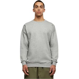Urban Classics Sweatshirt för män, sweat crewneck, tröja med breda ribbade manschetter för män i många färger, storlekar XS – 5XL, Grå (Grå 111), 3XL plus size Urban Classics Sweatshirt för män, sweat crewneck, tröja med breda ribbade manschetter för män i många färger, storlekar XS – 5XL, Grå (Grå 111), 3XL plus size