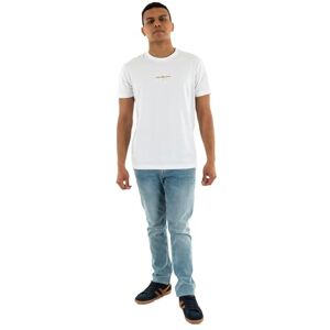 Calvin jeans herr S/S t-shirt, Vit (ljusvit), XXL Calvin jeans herr S/S t-shirt, Vit (ljusvit), XXL