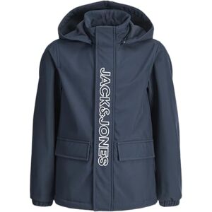 JACK & JONES Pojkar Jjematt Softshell Hood Mni, Navy Blazer, Numeric_122, marinblå blazer, numeric_122 JACK & JONES Pojkar Jjematt Softshell Hood Mni, Navy Blazer, Numeric_122, marinblå blazer, numeric_122
