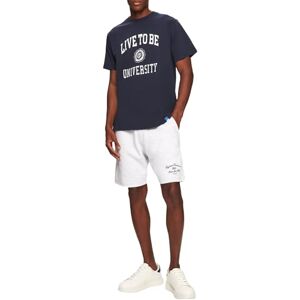 LTB Jeans herr t-shirt tillverkad av bomull i blått regular fit – storlek M, blå, M LTB Jeans herr t-shirt tillverkad av bomull i blått regular fit – storlek M, blå, M
