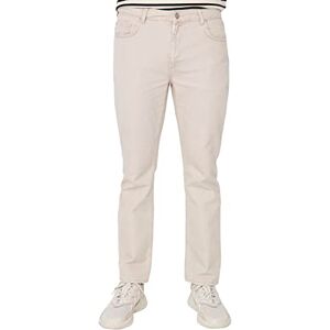 Trendyol Herr Regular Jeans, Beige, 34, BEIgE, 44 SE Trendyol Herr Regular Jeans, Beige, 34, BEIgE, 44 SE