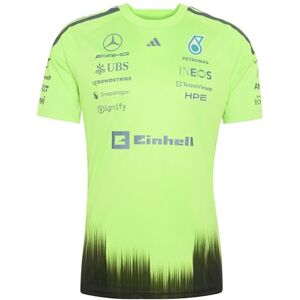 adidas Mezczyzni MERCEDES AMG PETRONAS FORMULA 1 SETUP TEE, solar green/black, XL adidas Mezczyzni MERCEDES AMG PETRONAS FORMULA 1 SETUP TEE, solar green/black, XL