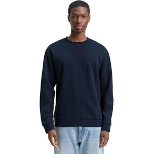 TOM TAILOR Denim herr sweatshirt, 10668 – himmelskaptensblå, S TOM TAILOR Denim herr sweatshirt, 10668 – himmelskaptensblå, S