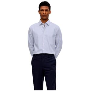 SELECTED HOMME SLHSLIM-Performance Shirt LS NOOS, Sann marin/ränder: ränder, L SELECTED HOMME SLHSLIM-Performance Shirt LS NOOS, Sann marin/ränder: ränder, L