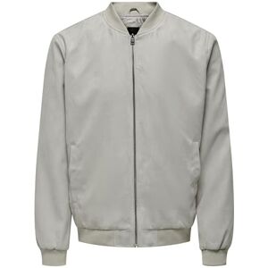 Only & Sons Onslucas Falsk Mocka Bomber OTW Noos, Ångblå, M Only & Sons Onslucas Falsk Mocka Bomber OTW Noos, Ångblå, M