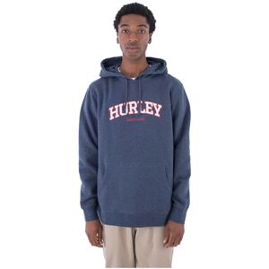 Hurley Flow pullover huvtröja herr, Heather Indigo, S Hurley Flow pullover huvtröja herr, Heather Indigo, S