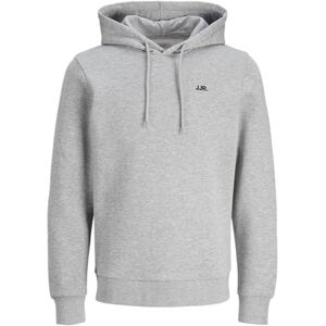 JJ REBEL JREBREBEL Logo Sweat Hood NOOS, Ljusgrå melange, L JJ REBEL JREBREBEL Logo Sweat Hood NOOS, Ljusgrå melange, L