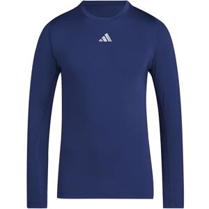 adidas Mezczyzni TECHFIT LONGSLEEVE T-SHIRT MEN, team navy blue 2, XS adidas Mezczyzni TECHFIT LONGSLEEVE T-SHIRT MEN, team navy blue 2, XS