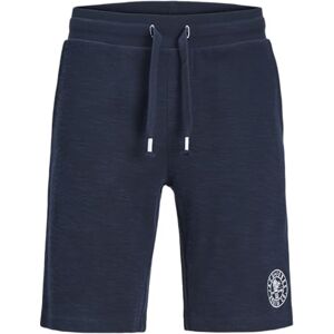 JACK & JONES JPSTBERSI sweatshorts NAFA, marinblå blazer, M JACK & JONES JPSTBERSI sweatshorts NAFA, marinblå blazer, M