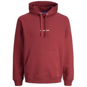 JACK & JONES Jornorrebro Emb Sweat Hood Noos, Tibetansk röd, M JACK & JONES Jornorrebro Emb Sweat Hood Noos, Tibetansk röd, M