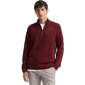 TOM TAILOR herrtröja, 39101 – Bordeaux melerad, XL TOM TAILOR herrtröja, 39101 – Bordeaux melerad, XL