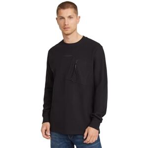 G-STAR RAW Tweeter pkt långärmad, Svart (Dk Black D25167-d617-6484), S G-STAR RAW Tweeter pkt långärmad, Svart (Dk Black D25167-d617-6484), S