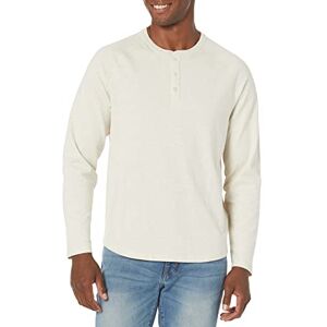 Amazon Essentials Men's Långärmad Henley-skjorta med normal passform (finns i Big & Tall), Havregryn ljung, XS Amazon Essentials Men's Långärmad Henley-skjorta med normal passform (finns i Big & Tall), Havregryn ljung, XS
