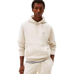 Tommy Hilfiger herr ESS SEASONAL FLEECE HOODY MW0MW3997 pullover huvtröja, beige, XS, Beige (ljung havremjölk), XS Tommy Hilfiger herr ESS SEASONAL FLEECE HOODY MW0MW3997 pullover huvtröja, beige, XS, Beige (ljung havremjölk), XS