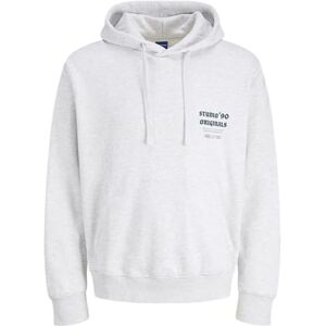 JACK & JONES Jormeadows Sweat Hood, Ljus vit, M JACK & JONES Jormeadows Sweat Hood, Ljus vit, M