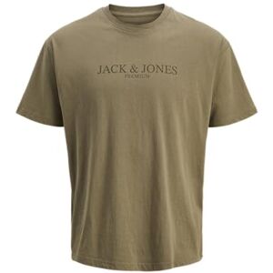 JACK & JONES Jprbluluca Ss Tee, Sten grå, M JACK & JONES Jprbluluca Ss Tee, Sten grå, M
