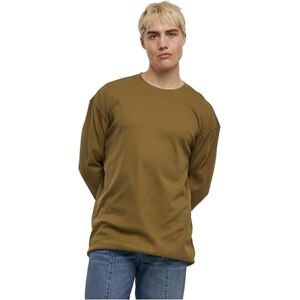 Urban Classics Sweatshirt för män, ekologisk boxy rib långärmad, överdimensionerad tröja för män, ekologisk bomull, tillgänglig, storlekar S–XXL, tinioliv, L Urban Classics Sweatshirt för män, ekologisk boxy rib långärmad, överdimensionerad tröja för män, ekologisk bomull, tillgänglig, storlekar S–XXL, tinioliv, L