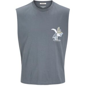 JACK & JONES Joralmeria ärmlös T-shirt Ss Crew Neck, Stormigt väder, S JACK & JONES Joralmeria ärmlös T-shirt Ss Crew Neck, Stormigt väder, S