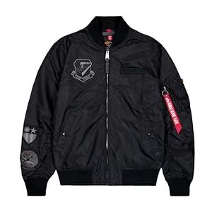 Alpha Industries MA-1 TT Flying Tigers Bomber Jacka för män, Black, 3XL Alpha Industries MA-1 TT Flying Tigers Bomber Jacka för män, Black, 3XL