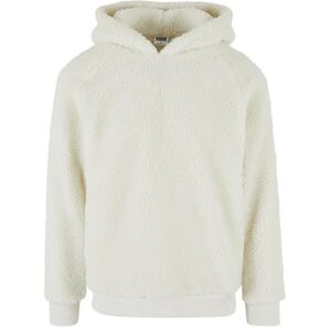 Urban Classics Herrar Sherpa huvtröja, VIT, XL Urban Classics Herrar Sherpa huvtröja, VIT, XL