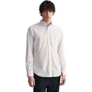GANT Reg Poplin Banker Bd skjorta för män, ljusblå, XL GANT Reg Poplin Banker Bd skjorta för män, ljusblå, XL