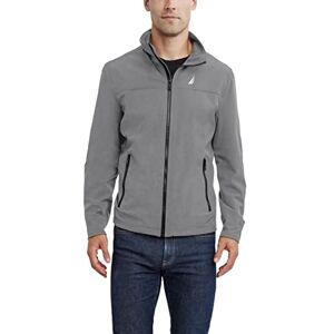 Nautica Herr lätt stretch atletisk utomhus full dragkedja vindjacka bomber golfjacka, molngrå, XXL Nautica Herr lätt stretch atletisk utomhus full dragkedja vindjacka bomber golfjacka, molngrå, XXL
