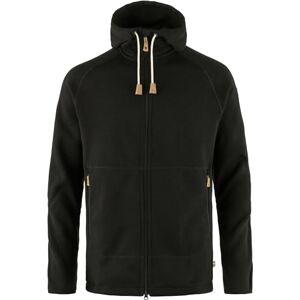 Fjällräven Fjallraven Övik Fleecehuvtröja för män M svart, Svart, L Fjällräven Fjallraven Övik Fleecehuvtröja för män M svart, Svart, L