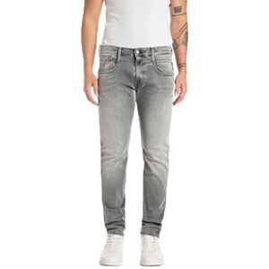 Replay Herrjeans Anbass Slim Fit Hyperflex med stretch, Medium Grey 096-1, 31W / 34L Replay Herrjeans Anbass Slim Fit Hyperflex med stretch, Medium Grey 096-1, 31W / 34L