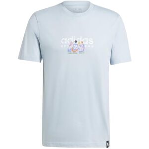 adidas För Män CODES LINEAR GRAPHIC TEE, wonder blue, M adidas För Män CODES LINEAR GRAPHIC TEE, wonder blue, M