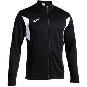 Joma Sweatshirt för män – Winner III – dragkedja, svart, vit, XS Joma Sweatshirt för män – Winner III – dragkedja, svart, vit, XS