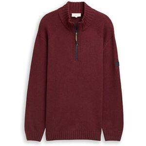 TOM TAILOR Plussize herrtröja, 39101 – Bordeaux melerad, 3XL plus size TOM TAILOR Plussize herrtröja, 39101 – Bordeaux melerad, 3XL plus size