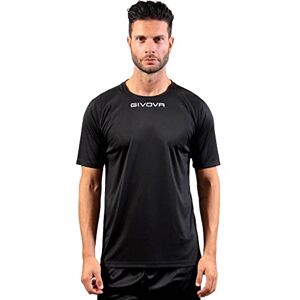 Givova Shirt Capo Interlock Svart Tg. L Givova Shirt Capo Interlock Svart Tg. L