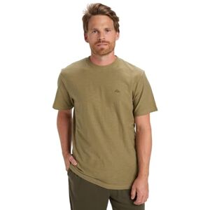 Quiksilver Rund hals Slub kortärmad stickad topp beige L Quiksilver Rund hals Slub kortärmad stickad topp beige L