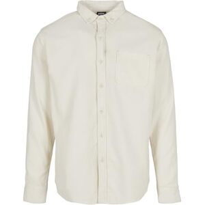 Urban Classics Kord Corduroy-skjorta, långärmad herrskjorta, finns i många färger, storlekar S–5XL, Vit, M Urban Classics Kord Corduroy-skjorta, långärmad herrskjorta, finns i många färger, storlekar S–5XL, Vit, M