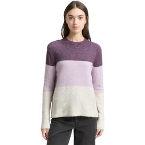 TOM TAILOR Denim damtröja, 40023 – Lilac Beige färgblock, XL TOM TAILOR Denim damtröja, 40023 – Lilac Beige färgblock, XL