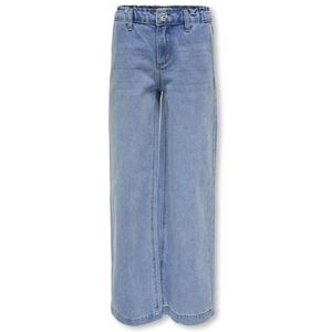 ONLY Kogcomet Wide DNM Lb Noos byxor för flickor och flickor, Ljusblå Denim, 164 ONLY Kogcomet Wide DNM Lb Noos byxor för flickor och flickor, Ljusblå Denim, 164