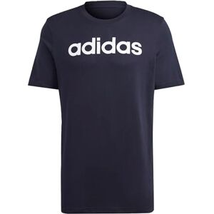 adidas För Män Essentials Single Kortärmad T-shirt, Legend Ink/White, M adidas För Män Essentials Single Kortärmad T-shirt, Legend Ink/White, M