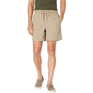 Amazon Essentials Men's Shorts 15 cm (6 tum) med dragsko innersöm, Kaki brun, XL Amazon Essentials Men's Shorts 15 cm (6 tum) med dragsko innersöm, Kaki brun, XL