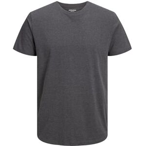 JACK & JONES Jjeorganic Mel Tee Ss O-Neck Noos Pls, Mörkgrå melange, 3XL JACK & JONES Jjeorganic Mel Tee Ss O-Neck Noos Pls, Mörkgrå melange, 3XL