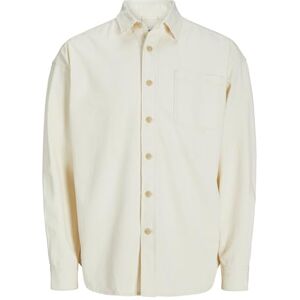 JACK & JONES Jorsantorini Denim skjorta Ls Noos, ecru, S JACK & JONES Jorsantorini Denim skjorta Ls Noos, ecru, S