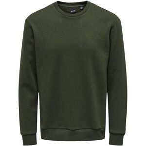 Only & Sons Onsceres Crew Neck Noos sweatshirt, Russin, M Only & Sons Onsceres Crew Neck Noos sweatshirt, Russin, M