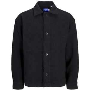 JACK & JONES JORGREENPOINT Jacquard Overtröja LS, svart, L JACK & JONES JORGREENPOINT Jacquard Overtröja LS, svart, L