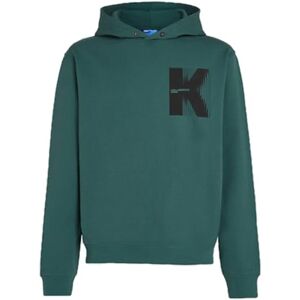 KARL LAGERFELD JEANS , herr, regular K Logo Hoodie, normal passform, balsam, XL, Grön, XL KARL LAGERFELD JEANS , herr, regular K Logo Hoodie, normal passform, balsam, XL, Grön, XL